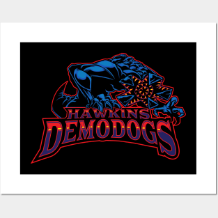 Hawkins Demodogs Posters and Art